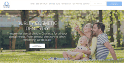 Desktop Screenshot of burleycosmeticdentistry.com